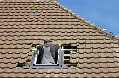 Pose de velux - Voulmentin